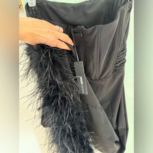 Cocktail Dress - Black, Size Large, New With Tags - Picture 9 of 10